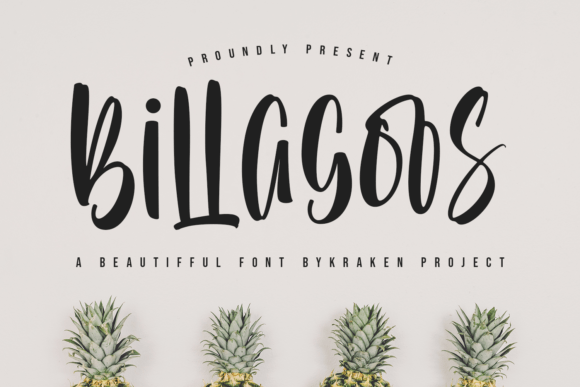 Billagoos Font for Creative Projects