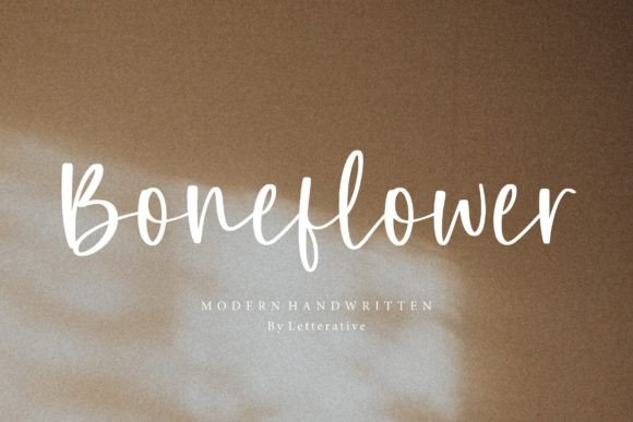 Boneflower: A Dazzling Script Font