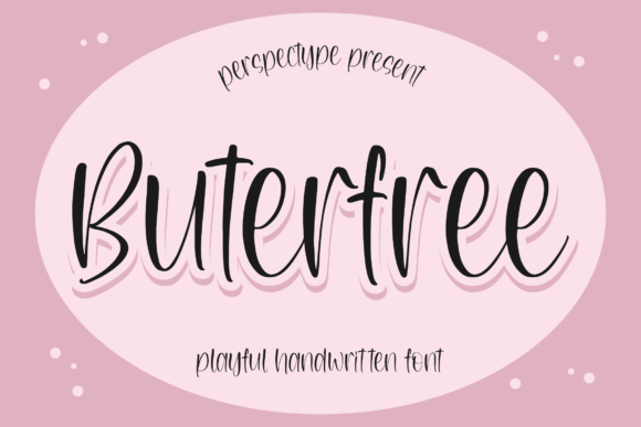 Buterfree – Playful Handwritten Font
