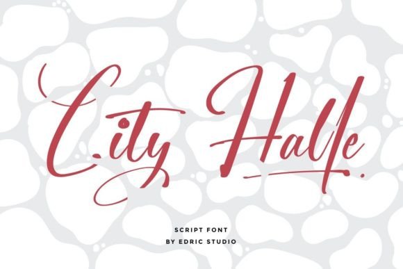 City Halle Font for Elegant Branding