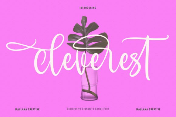 Cleverest Font for Creative Projects
