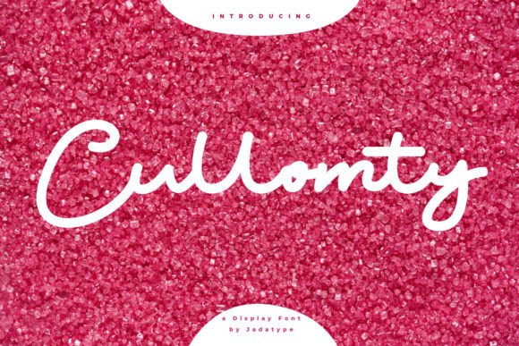 Cullomty Font for Creative Projects