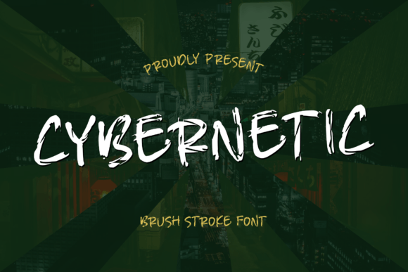 Cybernetic: A Handwritten Brush Font