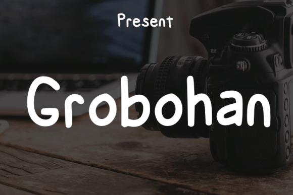 Grobohan: A Script Font for Elegant Branding