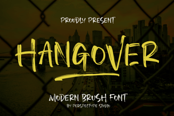Hangover Font for Creative Brands