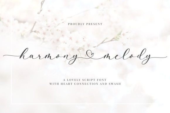 Harmony Melody Font for Creative Design