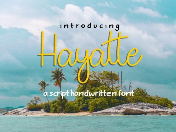 Hayatte Font for Stylish Design