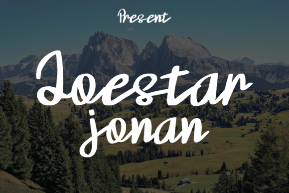 Joestar Jonan Font for Elegant Design