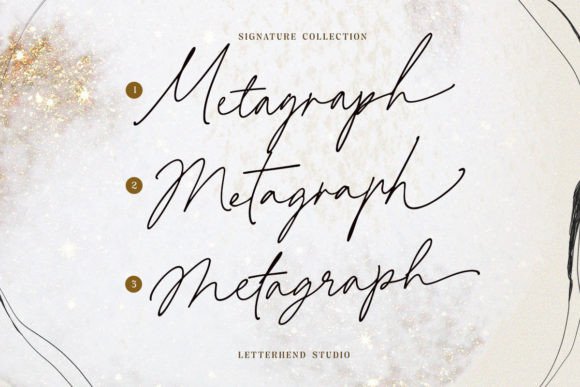 Metagraph: A Handwritten Font for Elegant Design