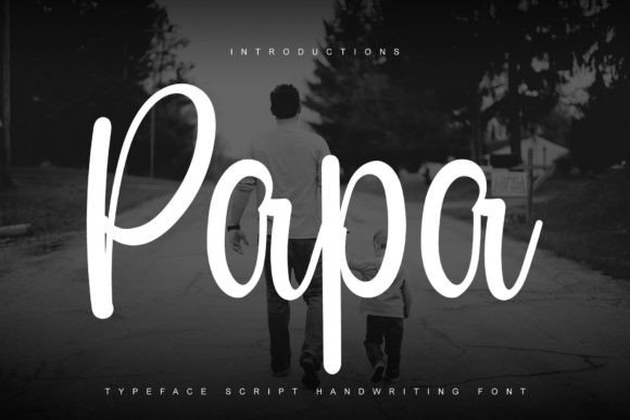 Papa Font: Whimsical Script for Creative Projects