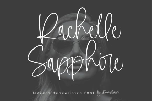 Rachelle Sapphire Font for Web Design