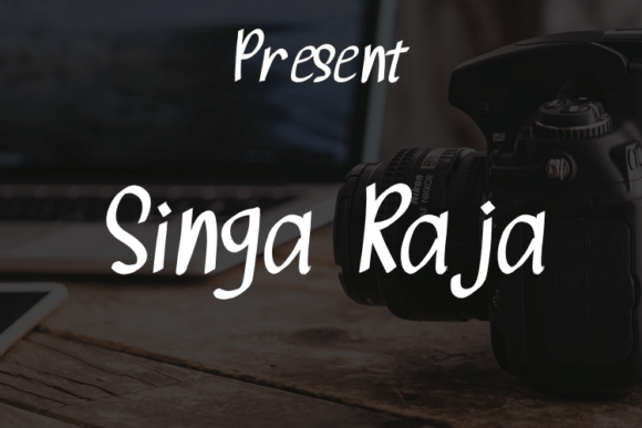 Singa Raja Font for Elegant Branding