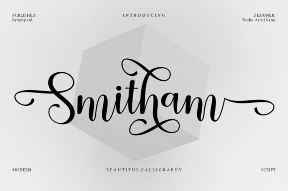 Smitham: A Script Font for Business Branding