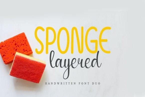 Sponge Layered Font Review