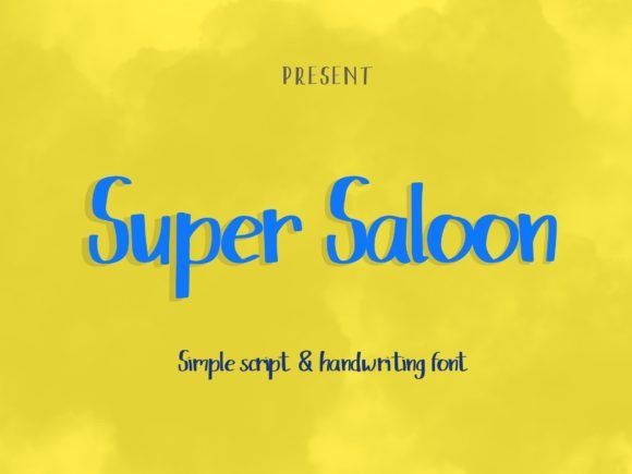 Super Saloon Font Review