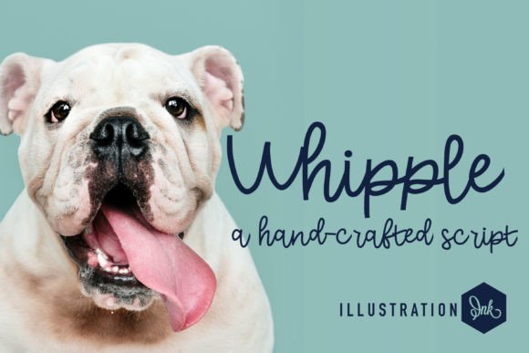Whipple Font: Handmade Script for Creative Projects