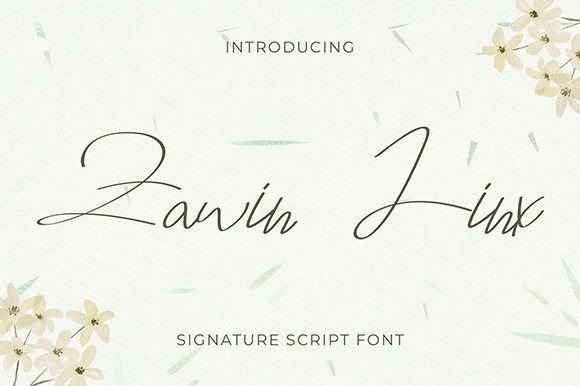Zawin Linx: Elegant Script for Digital Campaigns